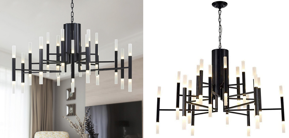 Люстра ALMA LIGHT BARCELONA Black Люстра ALMA LIGHT BARCELONA Black - Loft-Concept в Саратове