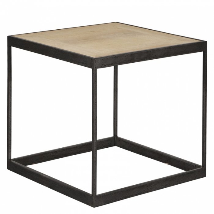 Приставной столик Industrial Oak Side Table  в Саратове | Loft Concept 