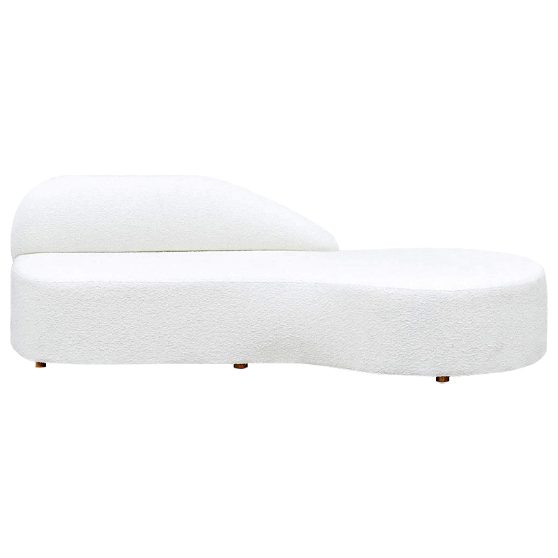 Диван Elsie White Boucle Sofa Белый в Саратове | Loft Concept 