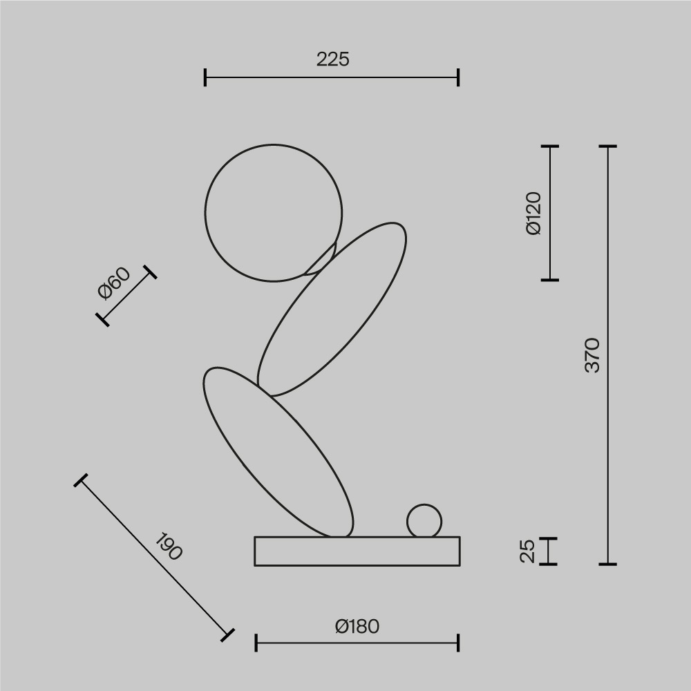 Настольный светильник Resonance 3000К 6Вт в Саратове