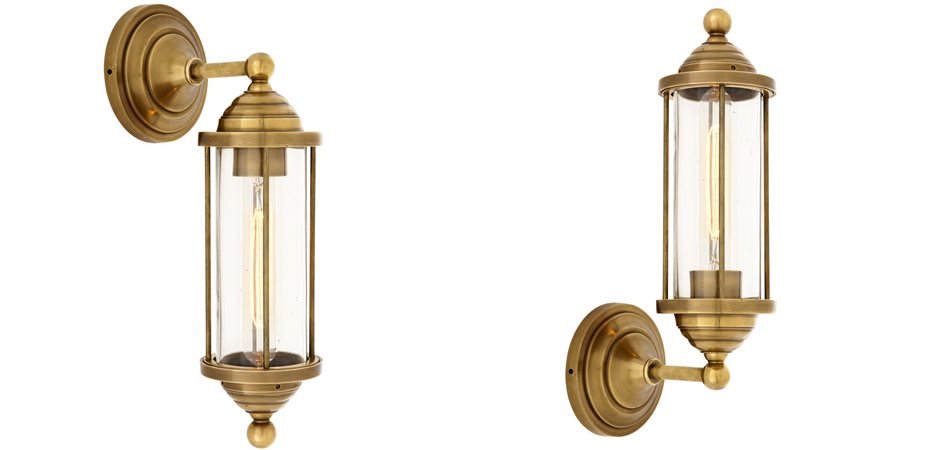 Бра Eichholtz Wall Lamp Clayton Brass Бра Eichholtz Wall Lamp Clayton Brass - Loft-Concept в Саратове