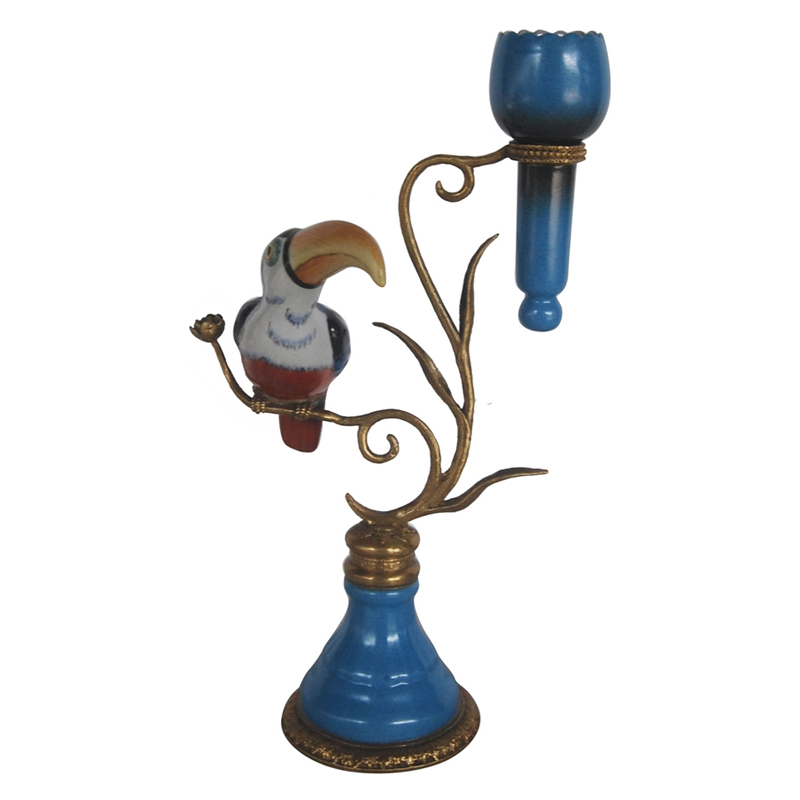 Подсвечник Toucan on Stem Candlestick Мульти в Саратове | Loft Concept 