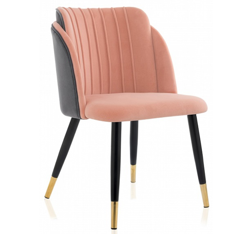 Стул Alester Chair pink Розовый (Rose) Серый (Gray) в Саратове | Loft Concept 