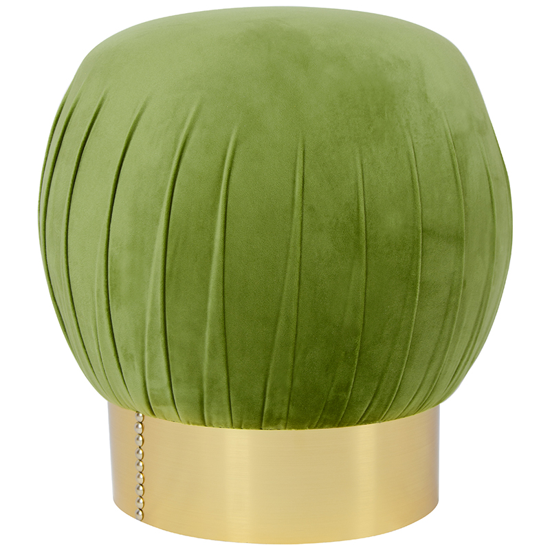 Оттоманка Art Deco Turban green Золотой Зеленый смок в Саратове | Loft Concept 