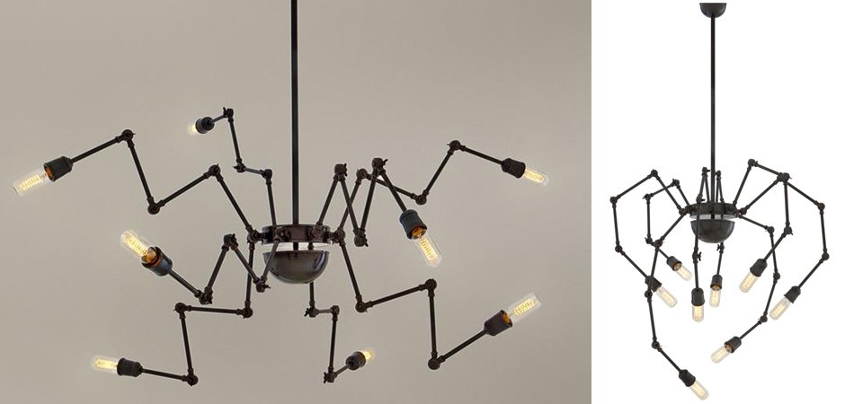 Люстра Eichholtz Ceiling Lamp Spider - Loft-Concept в Саратове