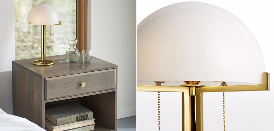 Настольная лампа White Dome Table Lamp Настольная лампа White Dome Table Lamp - Loft-Concept в Саратове