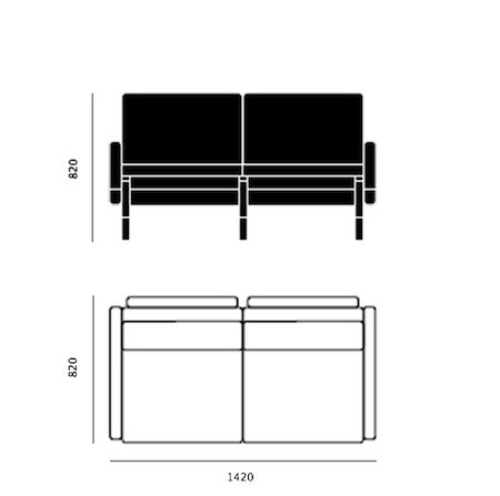 Диван PK31 2 Seat в Саратове