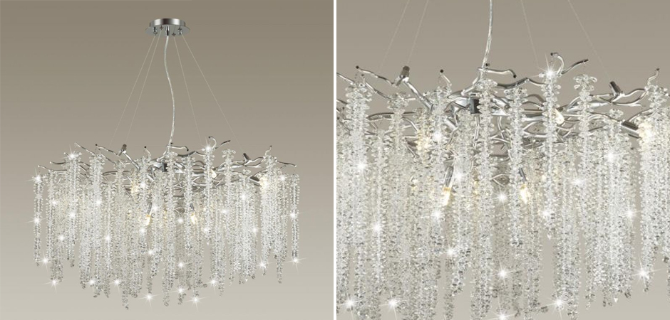 Люстра Fairy Tree Silver на 14 ламп Люстра Fairy Tree Silver на 14 ламп - Loft-Concept в Саратове