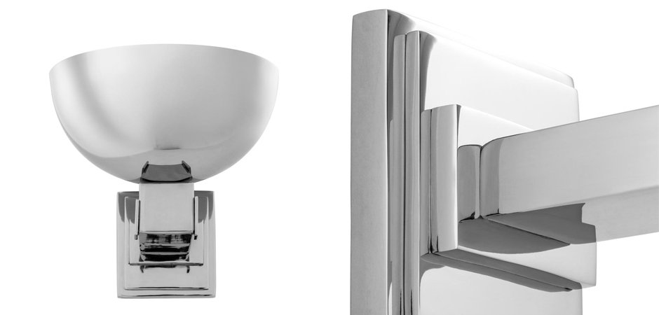 Бра Eichholtz Wall Lamp Haussman Nickel - Loft-Concept в Саратове