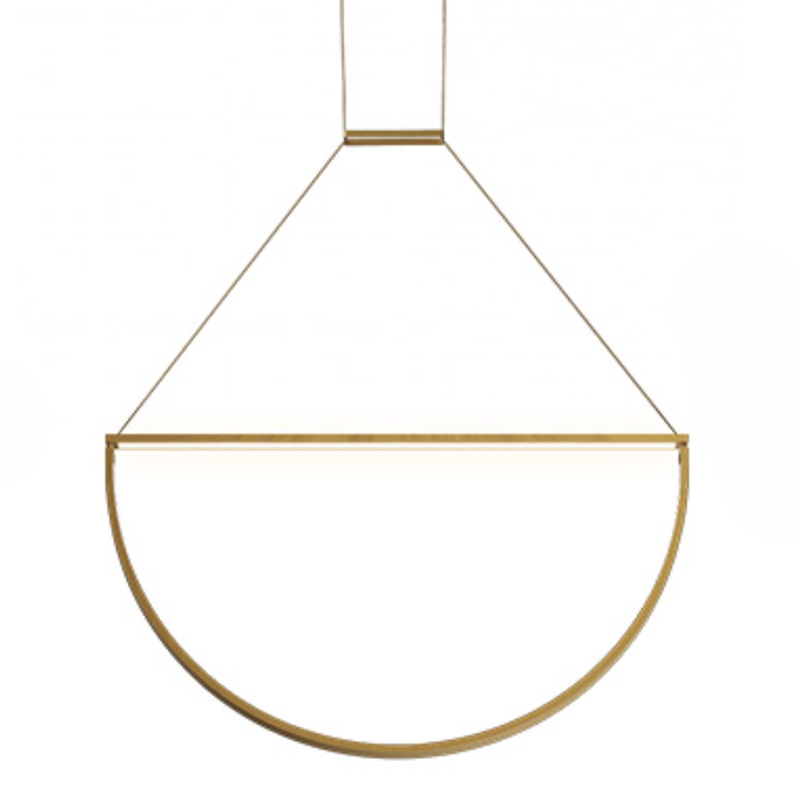 Подвесной светильник Solana Hanging lamp Золотой в Саратове | Loft Concept 