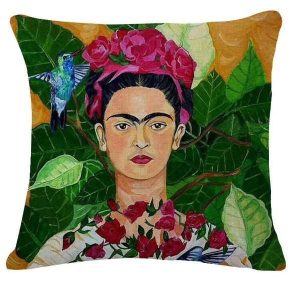 Декоративная подушка Frida Kahlo 4 Декоративная подушка Frida Kahlo 4 в Саратове | Loft Concept