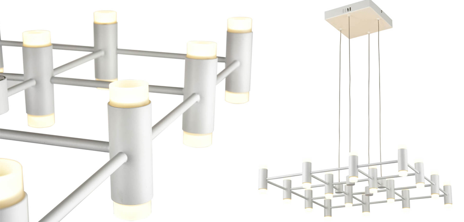 Люстра Rigor & Conciseness Lighting Round Plafond White Люстра Rigor & Conciseness Lighting Round Plafond White - Loft-Concept в Саратове