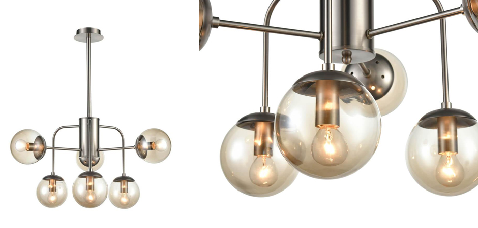 Люстра Amber Balls Chandelier 6 Люстра Amber Balls Chandelier 6 - Loft-Concept в Саратове