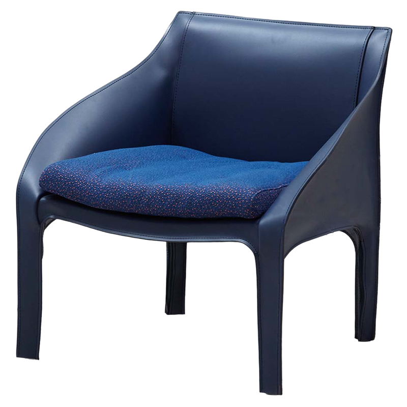 Дизайнерское Кресло Aileen Armchair Blue Синий в Саратове | Loft Concept 