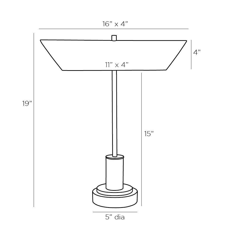 Дизайнерская настольная лампа LANSING LAMP в Саратове