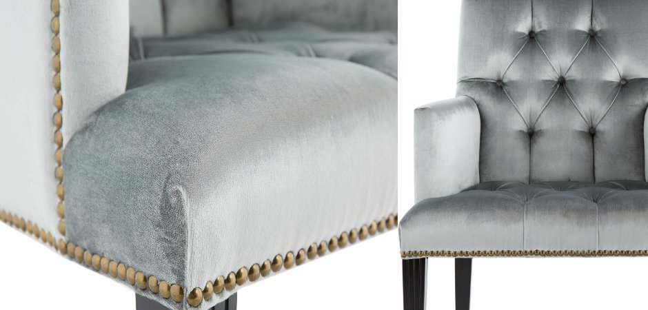 Стул с подлокотниками Parisian Сhic Silver Стул с подлокотниками Parisian Сhic Silver - Loft-Concept в Саратове