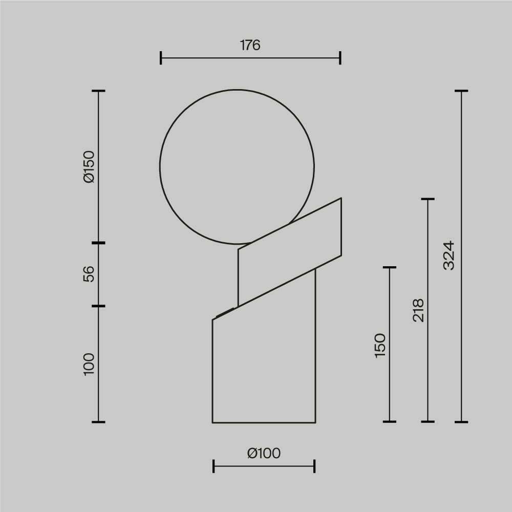 Настольный светильник Divario 3000К 3Вт в Саратове