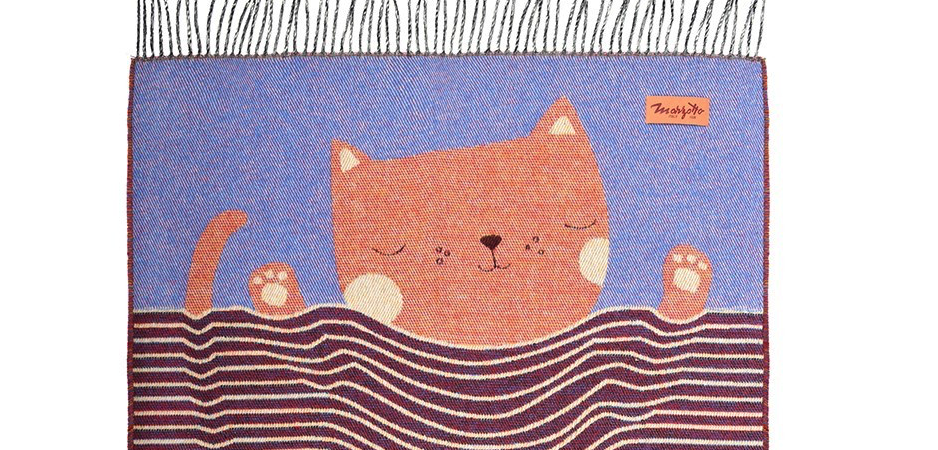 Плед CAT 1 Marzotto - Loft-Concept в Саратове