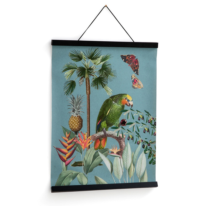 Постер Poster of Plants & Birds попугай Мульти в Саратове | Loft Concept 