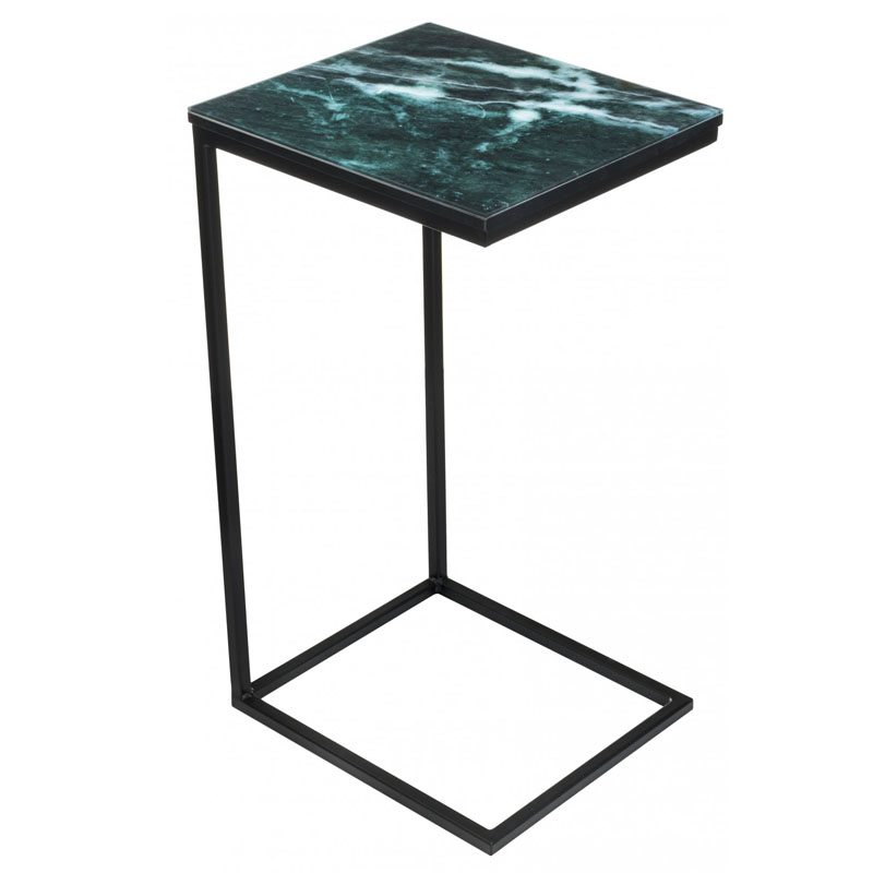 Приставной стол Zermatt Side Table malachite Малахит в Саратове | Loft Concept 