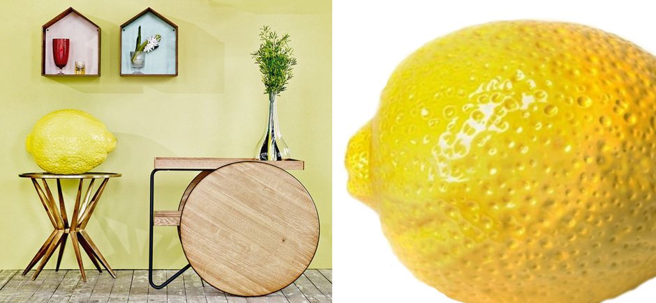 Аксессуар lemon ceramics Большой Лимон Аксессуар lemon ceramics Большой Лимон - Loft-Concept в Саратове