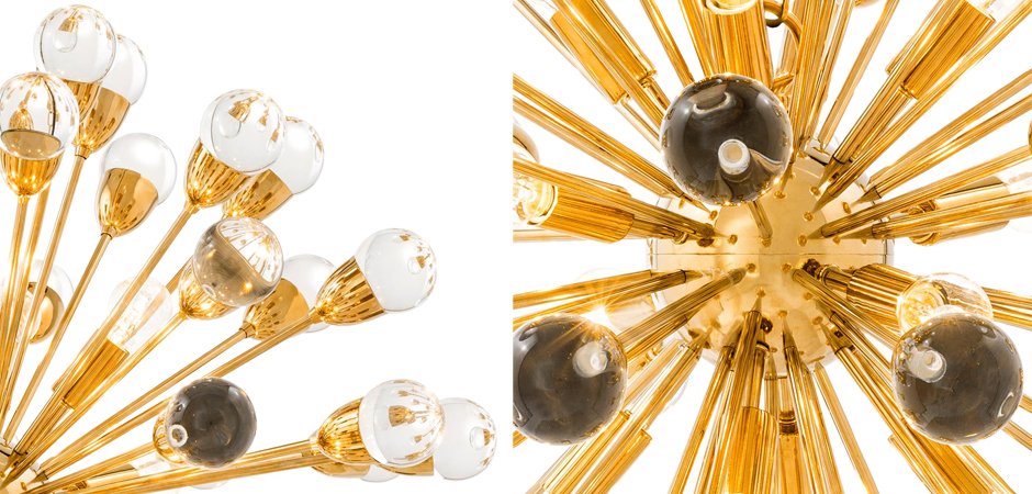 Люстра Chandelier Antares L Gold Люстра Chandelier Antares L Gold - Loft-Concept в Саратове