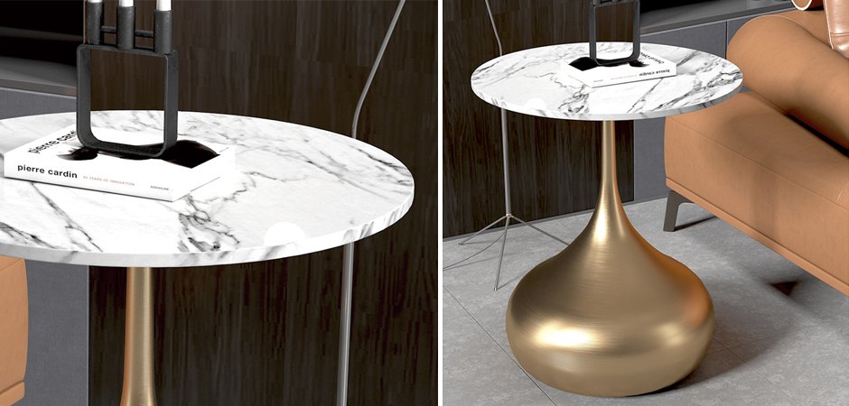 Приставной стол Gold Base Приставной стол Gold Base - Loft-Concept в Саратове