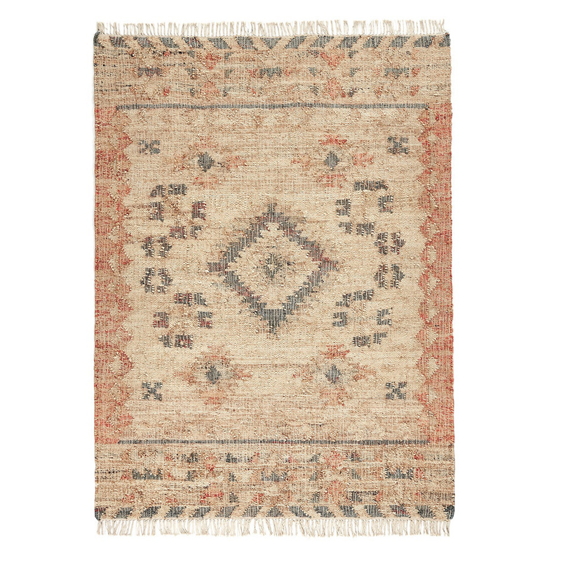Ковер Carpet with Ornaments & Fringe Мульти Ковер Carpet with Ornaments & Fringe Мульти в Саратове | Loft Concept