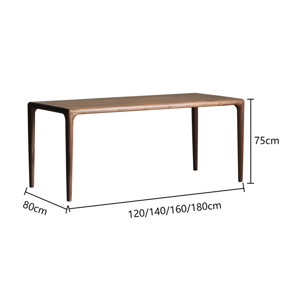 Стол обеденный деревянный с прямоугольной столешницей Walnut Wood Table Стол обеденный деревянный с прямоугольной столешницей Walnut Wood Table в Саратове