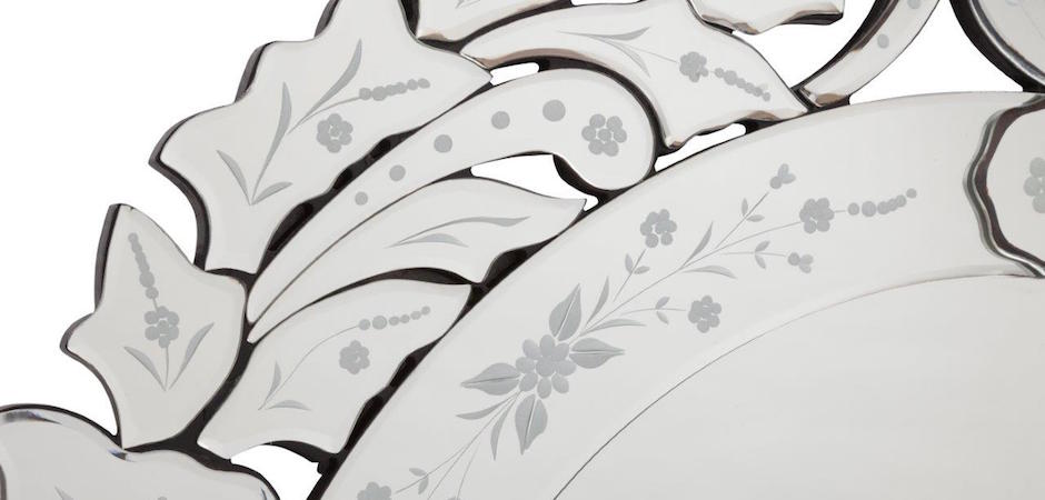 Зеркало Silver Plate Venetian Mirror Зеркало Silver Plate Venetian Mirror - Loft-Concept в Саратове
