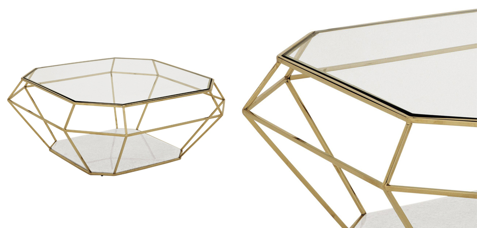 Кофейный стол Eichholtz Coffee Table Asscher Кофейный стол Eichholtz Coffee Table Asscher - Loft-Concept в Саратове