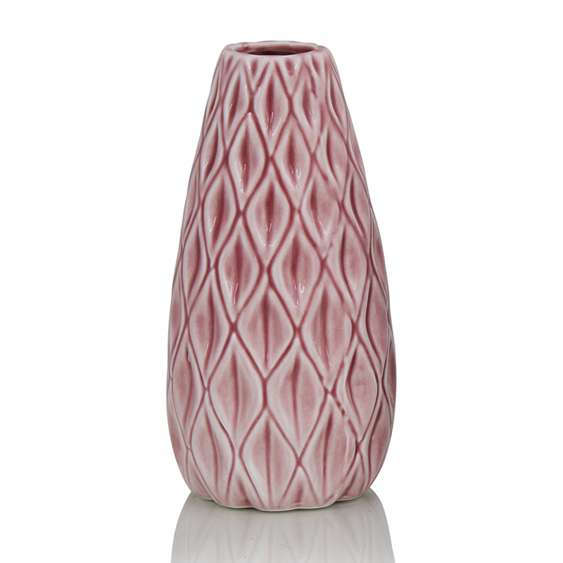 Ваза Ceramic Vase Розовый (Rose) в Саратове | Loft Concept 