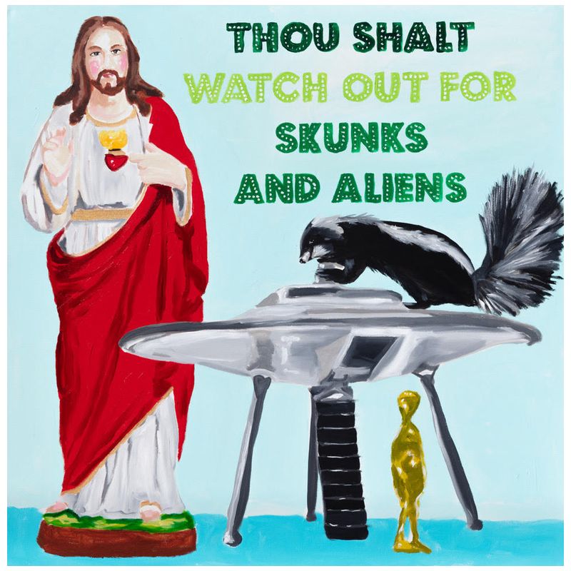 Картина Thou Shalt Watch Out for Skunks and Aliens Мульти в Саратове | Loft Concept 