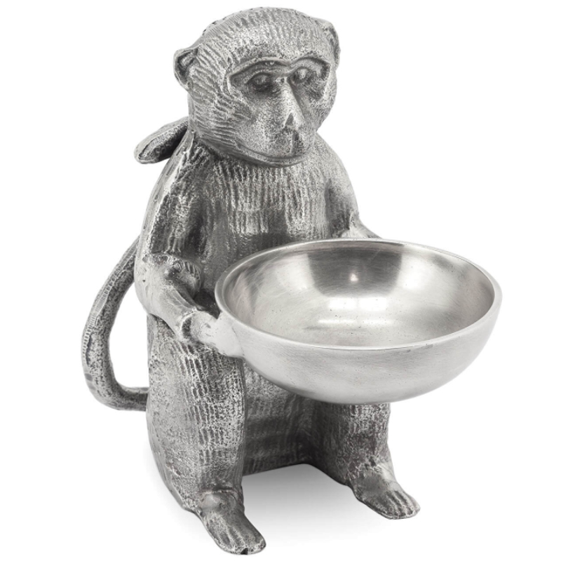 Подсвечник CANDLEHOLDER MONKEY ALLU Silver Серебряный в Саратове | Loft Concept 