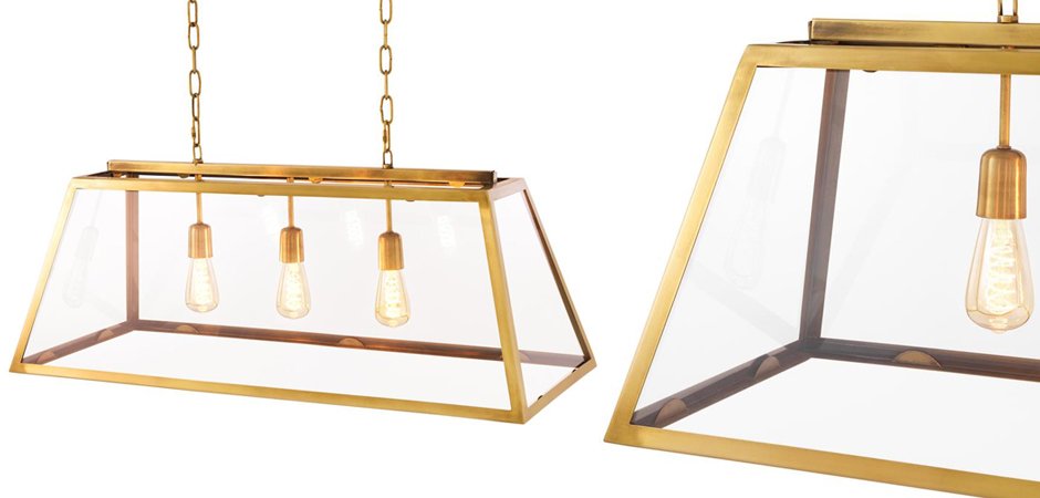 Люстра Lamp Harpers L Brass - Loft-Concept в Саратове