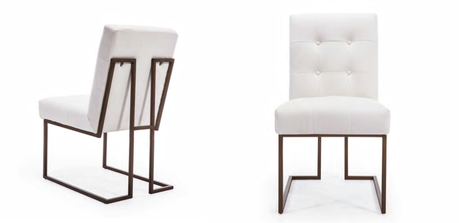 Стул обеденный Burleigh Dining Chair Pearl Iron Стул обеденный Burleigh Dining Chair Pearl Iron - Loft-Concept в Саратове