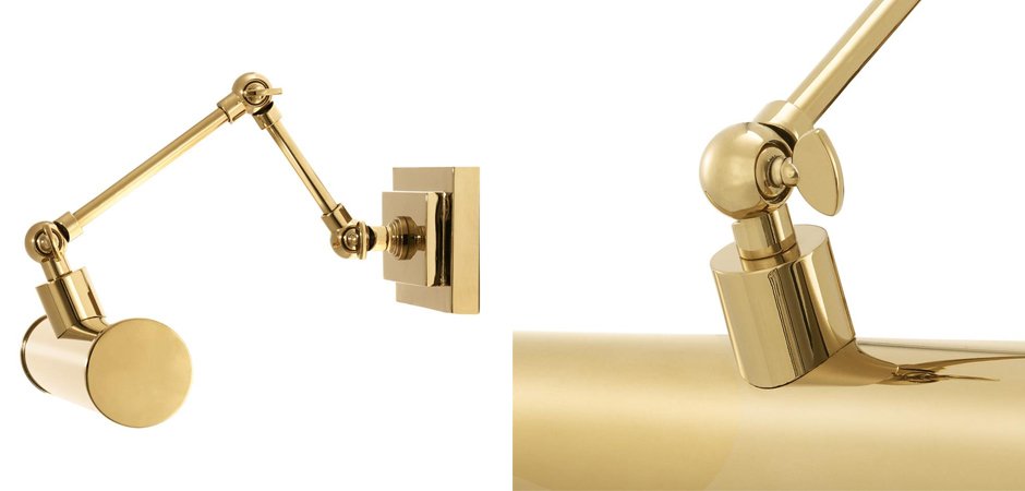 Бра Eichholtz Wall Lamp Pacific Gold Бра Eichholtz Wall Lamp Pacific Gold - Loft-Concept в Саратове