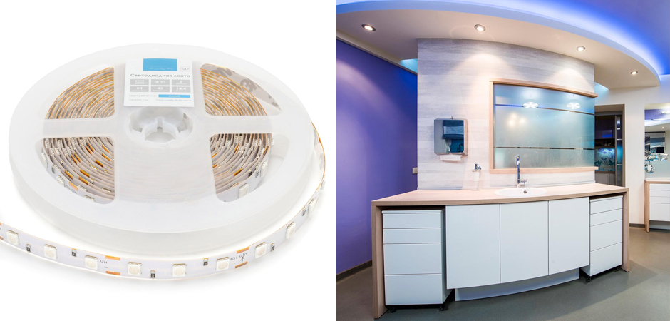 Светодиодная лента 14,4W/m 60LED/m 5050SMD синий Светодиодная лента 14,4W/m 60LED/m 5050SMD синий - Loft-Concept в Саратове