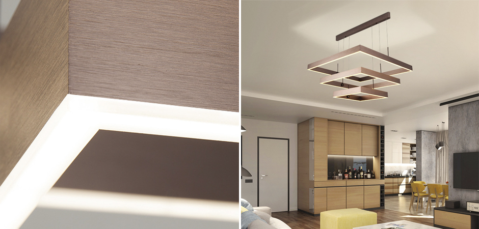 Люстра Ribbon Squares Chandelier Люстра Ribbon Squares Chandelier - Loft-Concept в Саратове