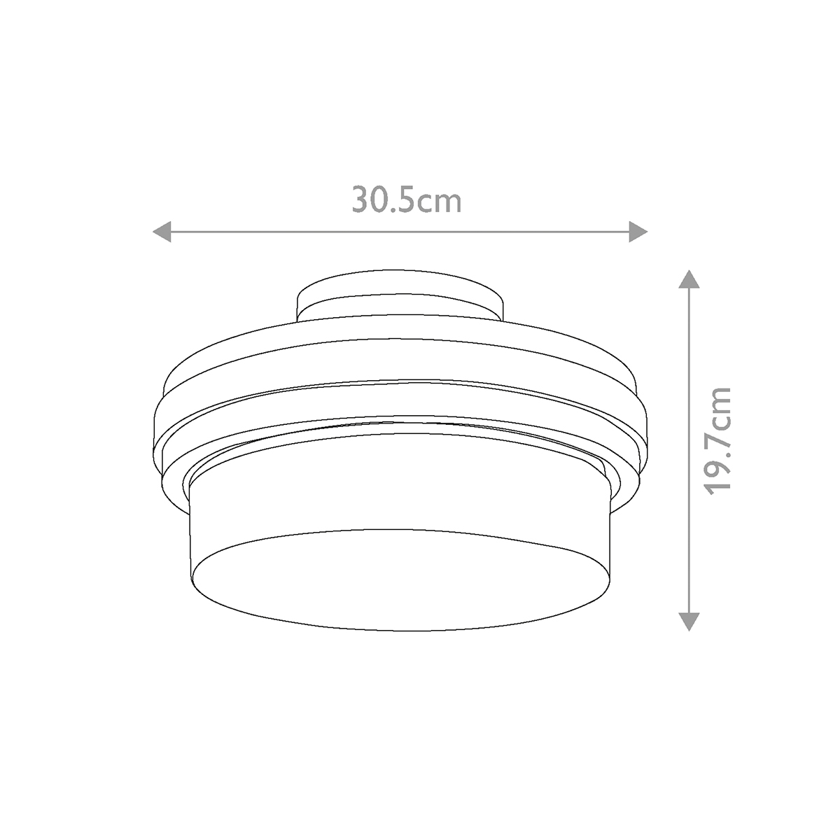 Потолочный светильник с прозрачным стеклянным плафоном с эффектом пузырьков Kichler в Саратове
