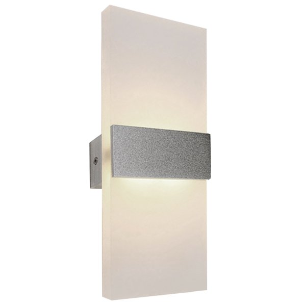 Бра Road Wall Light Silver Серебряный Прозрачный белый в Саратове | Loft Concept 