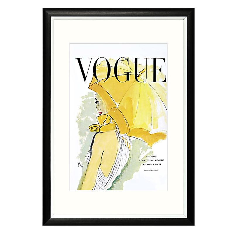 Постер Vogue July-August 1950 Мульти в Саратове | Loft Concept 