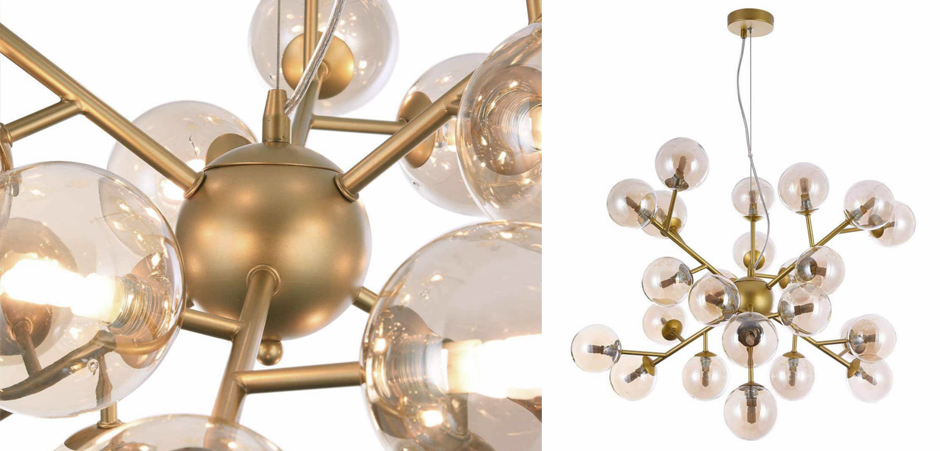 Люстра Berries Chandelier Amber 65 Люстра Berries Chandelier Amber 65 - Loft-Concept в Саратове
