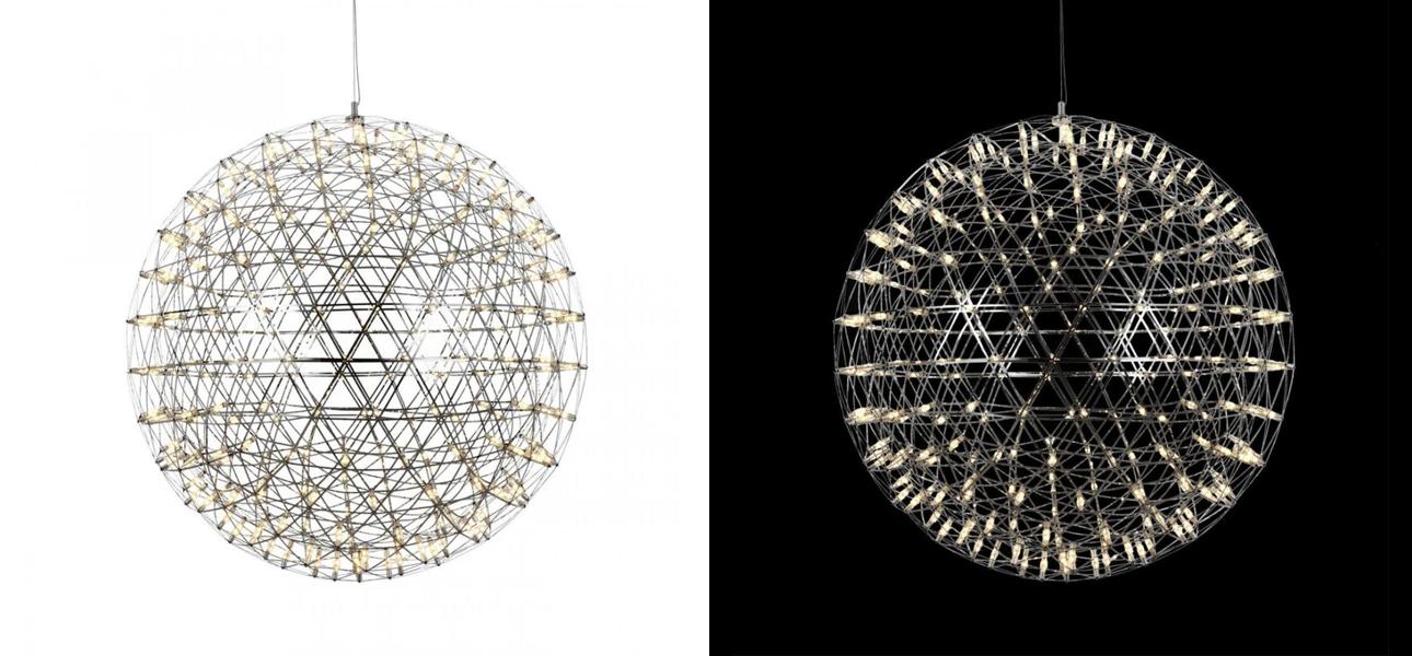 Светодиодный Подвесной Светильник Moooi  Raimond Диаметр 90 см 252 диода - фото