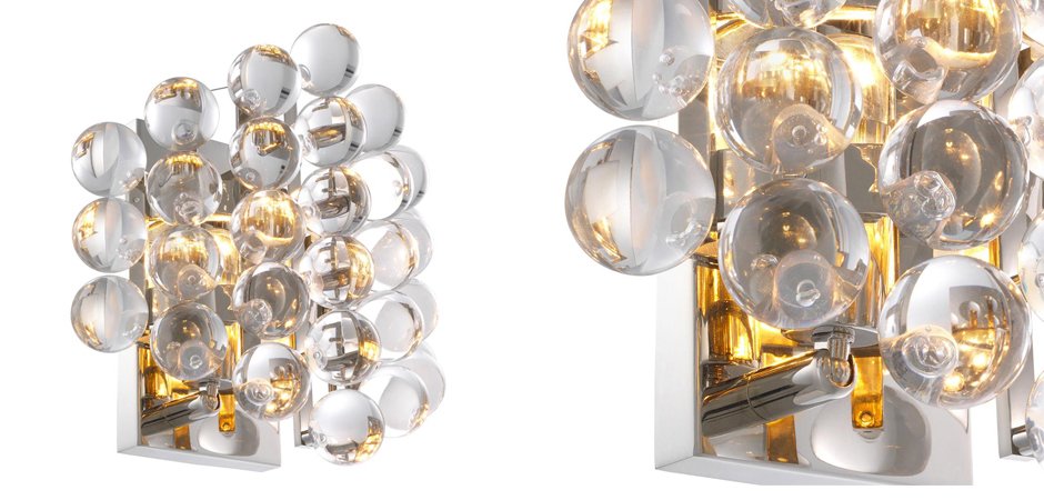 Бра Wall Lamp Mylo Nickel Бра Wall Lamp Mylo Nickel - Loft-Concept в Саратове