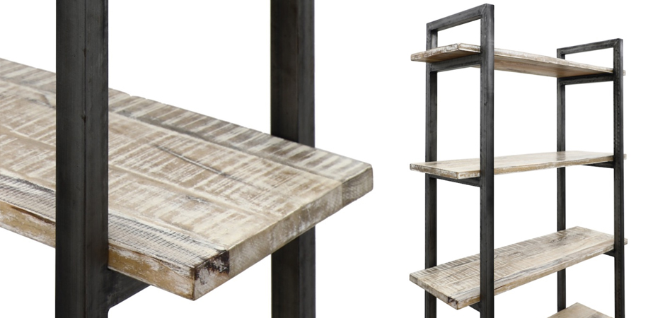 Стеллаж Takari Industrial light Wood Стеллаж Takari Industrial light Wood - Loft-Concept в Саратове