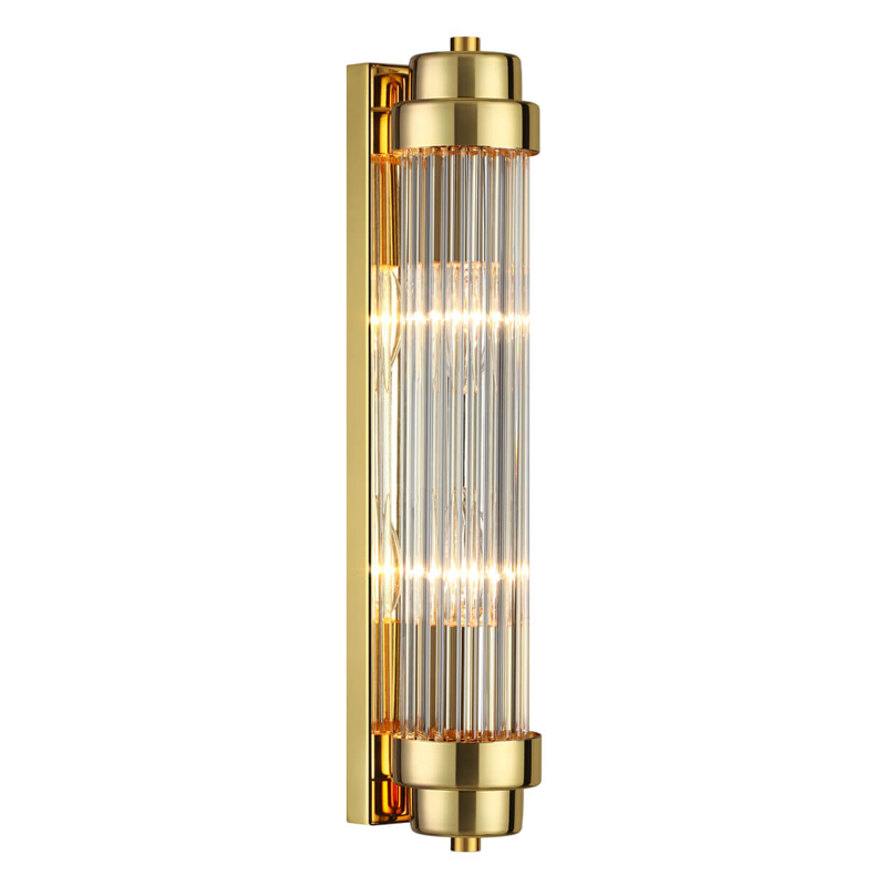 Бра Dirck Glass TUBE Sconce Gold Золотой в Саратове | Loft Concept 