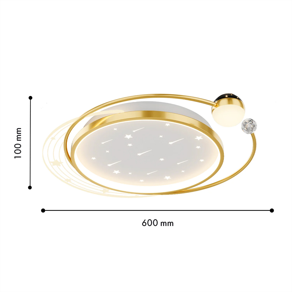 Потолочный светильник с эффектом звездного неба Space of Magic в Саратове