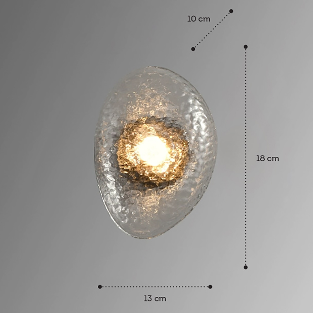 Бра LINDIS FROST LONG WALL 1 лампа Прозрачное стекло в Саратове