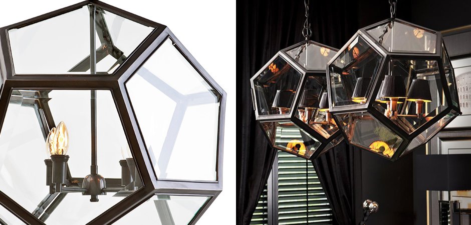 Люстра Eichholtz Lantern Yorkshire Bronze L - Loft-Concept в Саратове